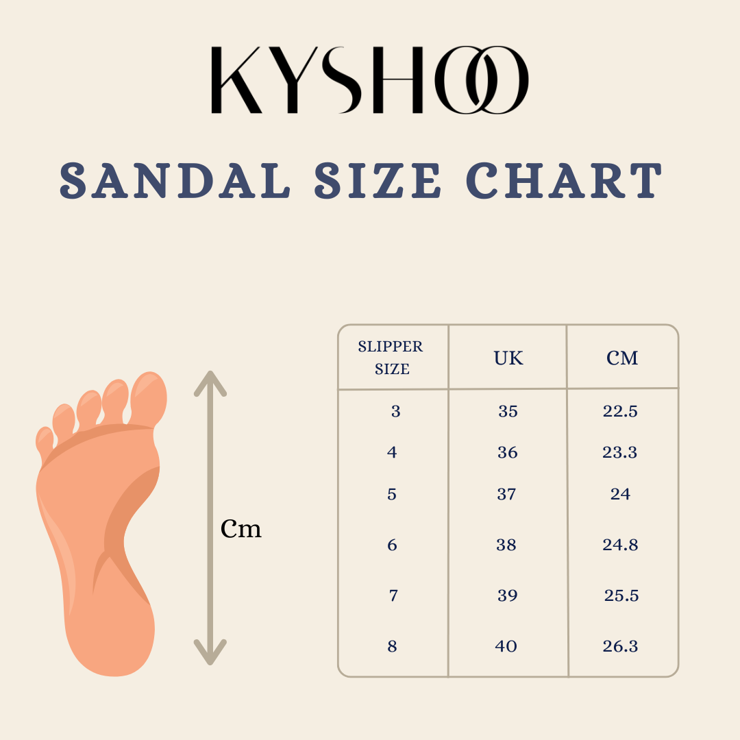 Kyshoo Black and White Backstrap Sandal