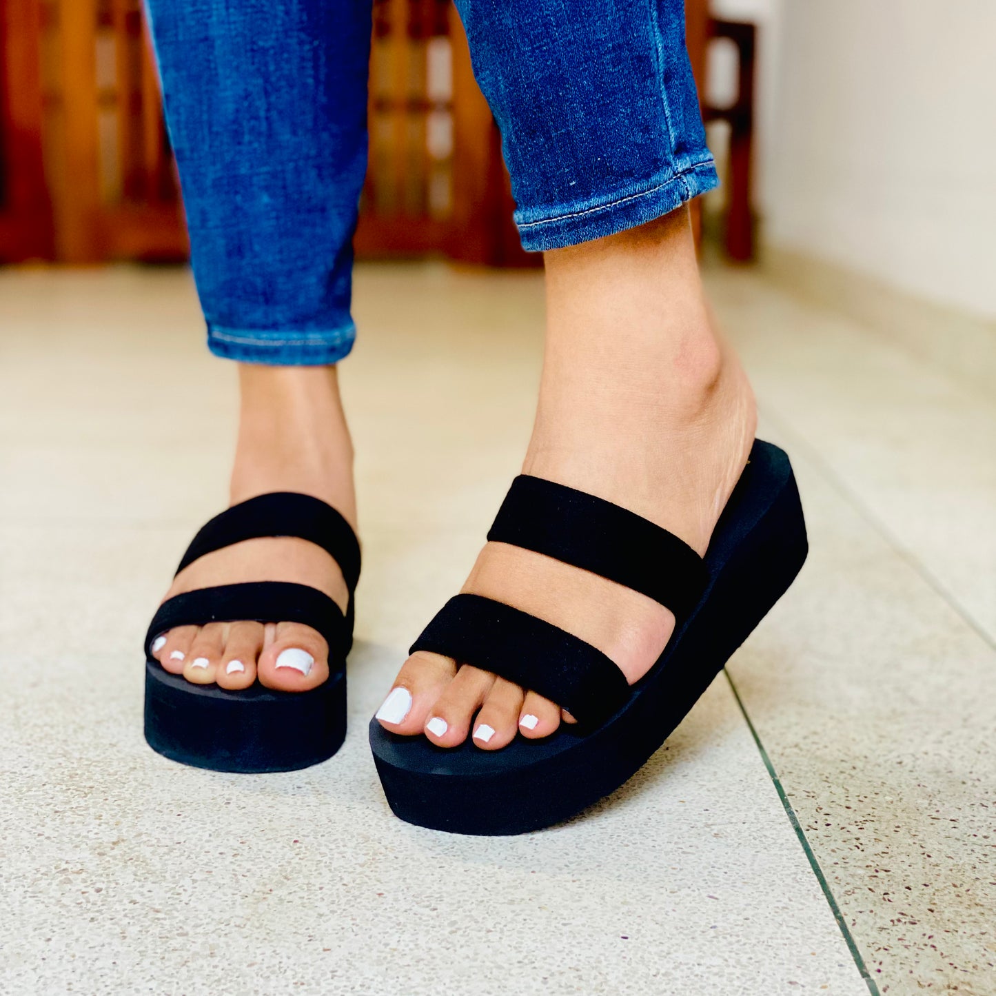 Kyshoo Doublestrap Wedge – Women’s Comfort Series