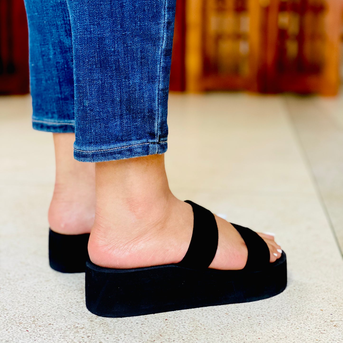 Kyshoo Doublestrap Wedge – Women’s Comfort Series
